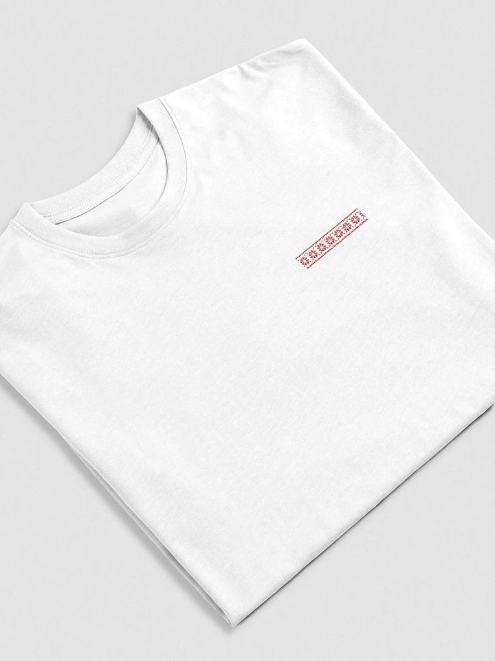Red Tatreez Embroidered Unisex T-shirt product image (1)