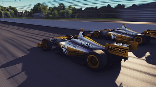 Carnage on Indy yesterday, but it was still fun! Luckily @sigilluss and @a_serious_series_1 could catch P2 and P3! MSR podium...