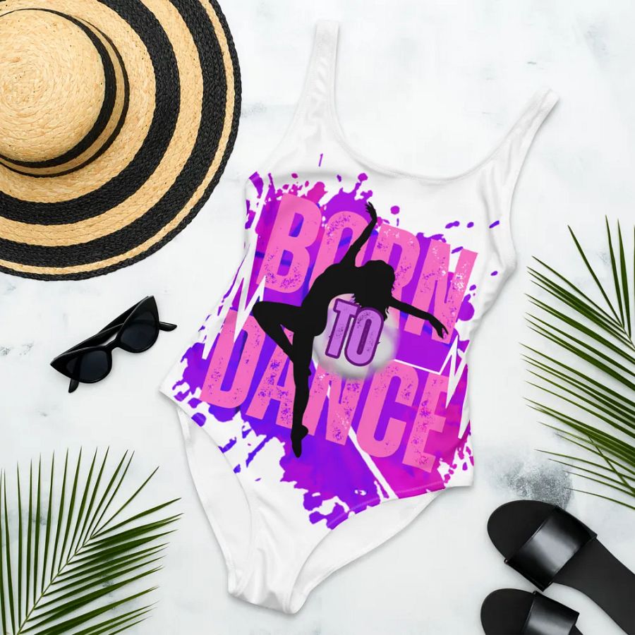 Born to Dance Low Back All-Over Swimsuit product image (4)