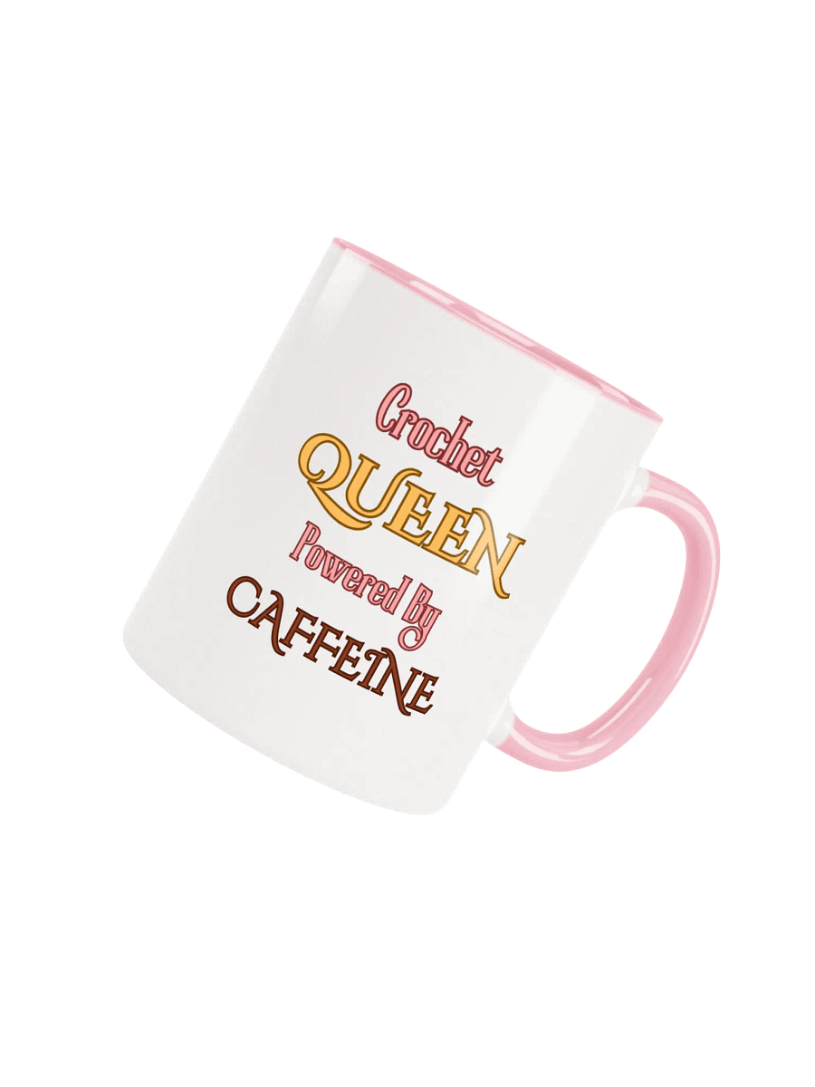 "Crochet Queen Powered By Caffeine" Coffee Mug product image (54)