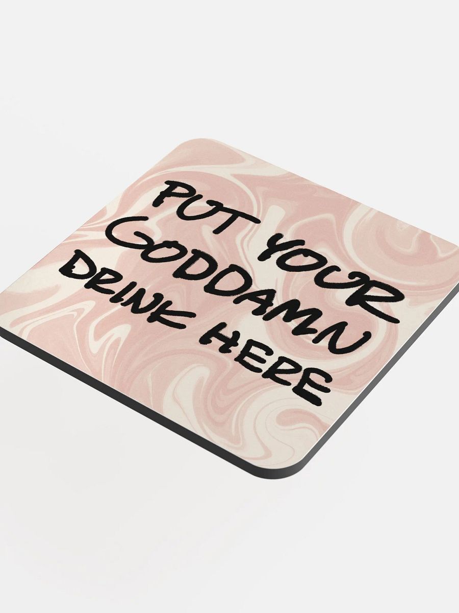 PYGDH coaster (trippy marble #3) product image (4)