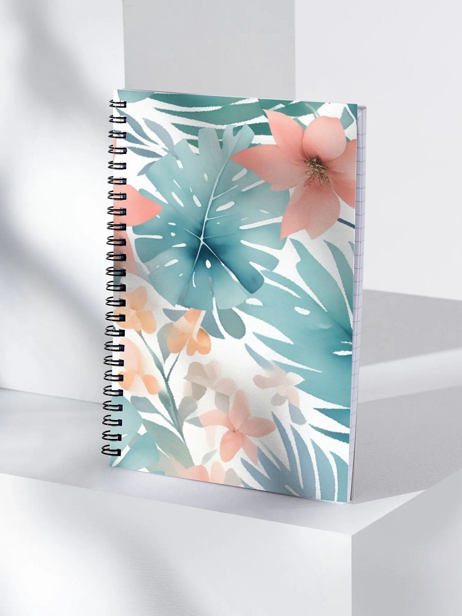 Watercolor Leaf Notebook product image (4)