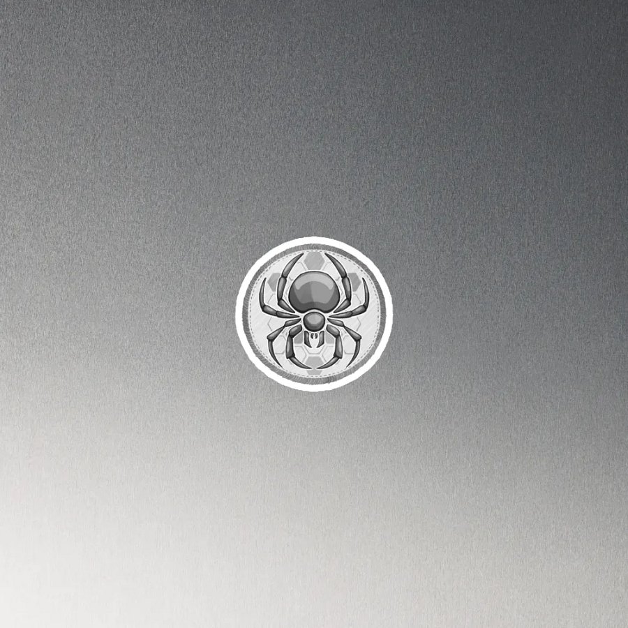 Silver Spiders Magnet product image (2)