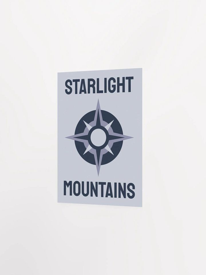 Starlight Mountains Souvenir Poster product image (2)