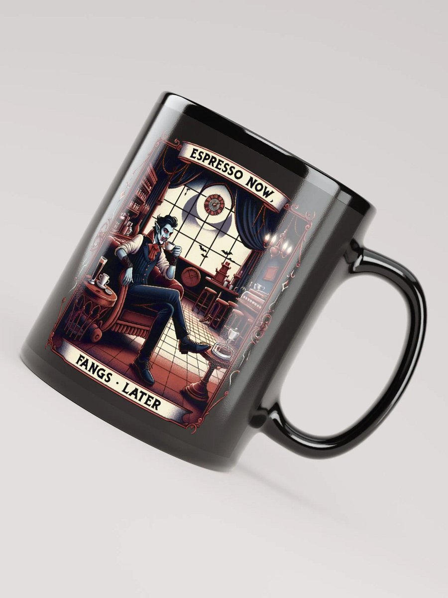 Espresso Now, Fangs Later - Vampire -Espresso- Mug. product image (4)