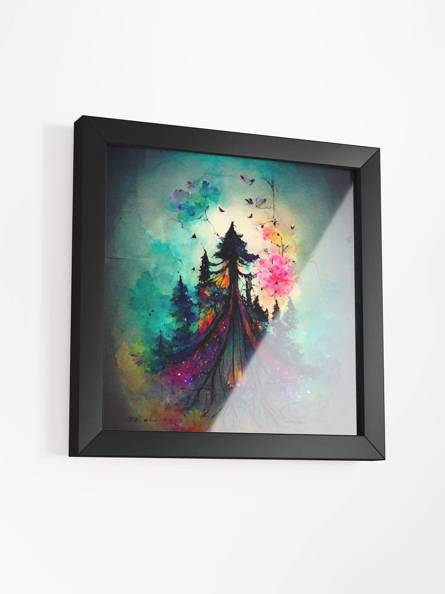 Mystic Black Matte Art Print product image (14)
