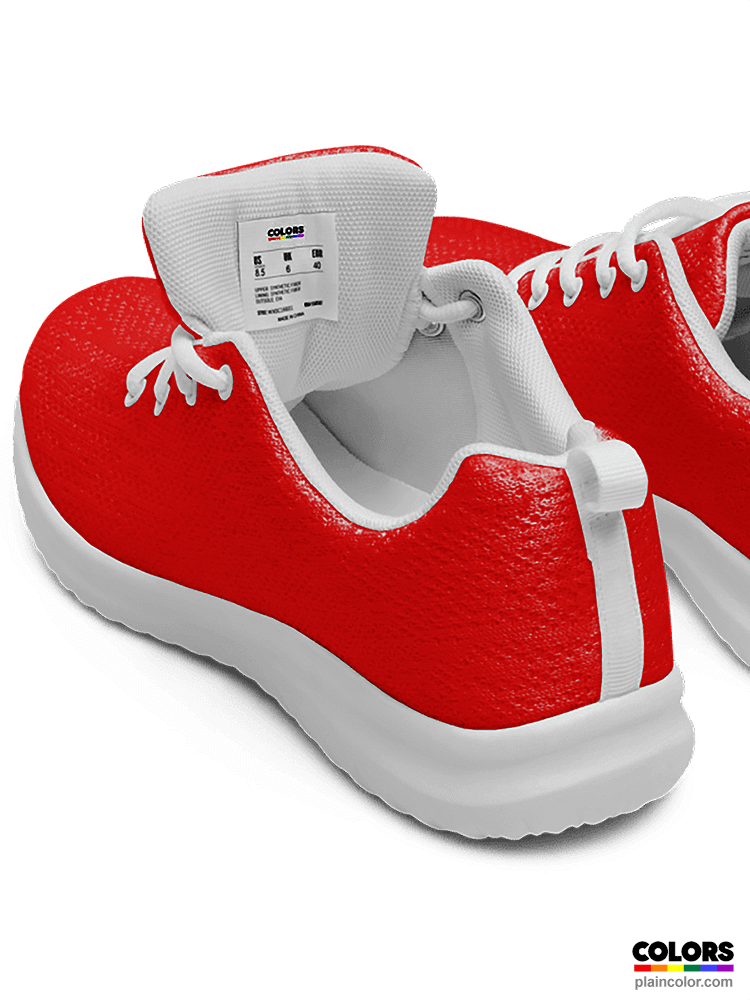 Men's Red Athletic Shoes Lace-up Sneakers product image (5)