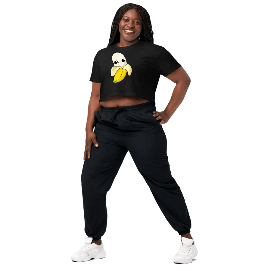 Peel Me Up Banana Women's Crop Top product image (10)