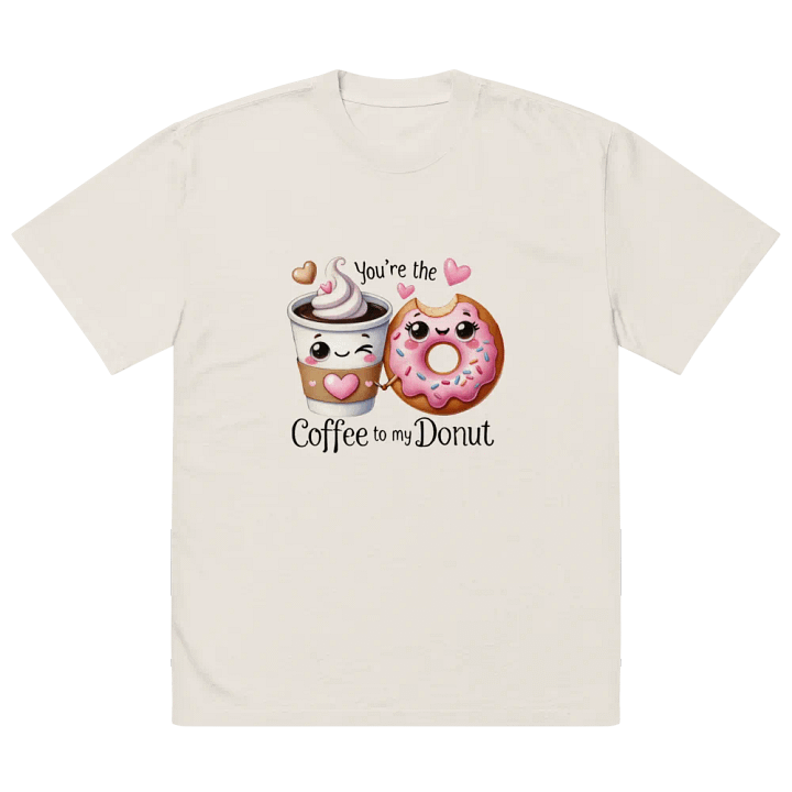 Coffee to my Donut - Oversized Tee product image (14)