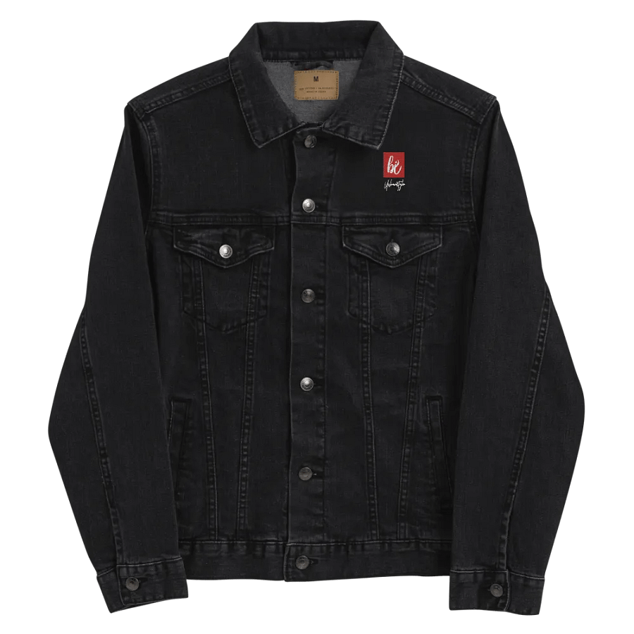 bi Script Denim Jacket product image (6)