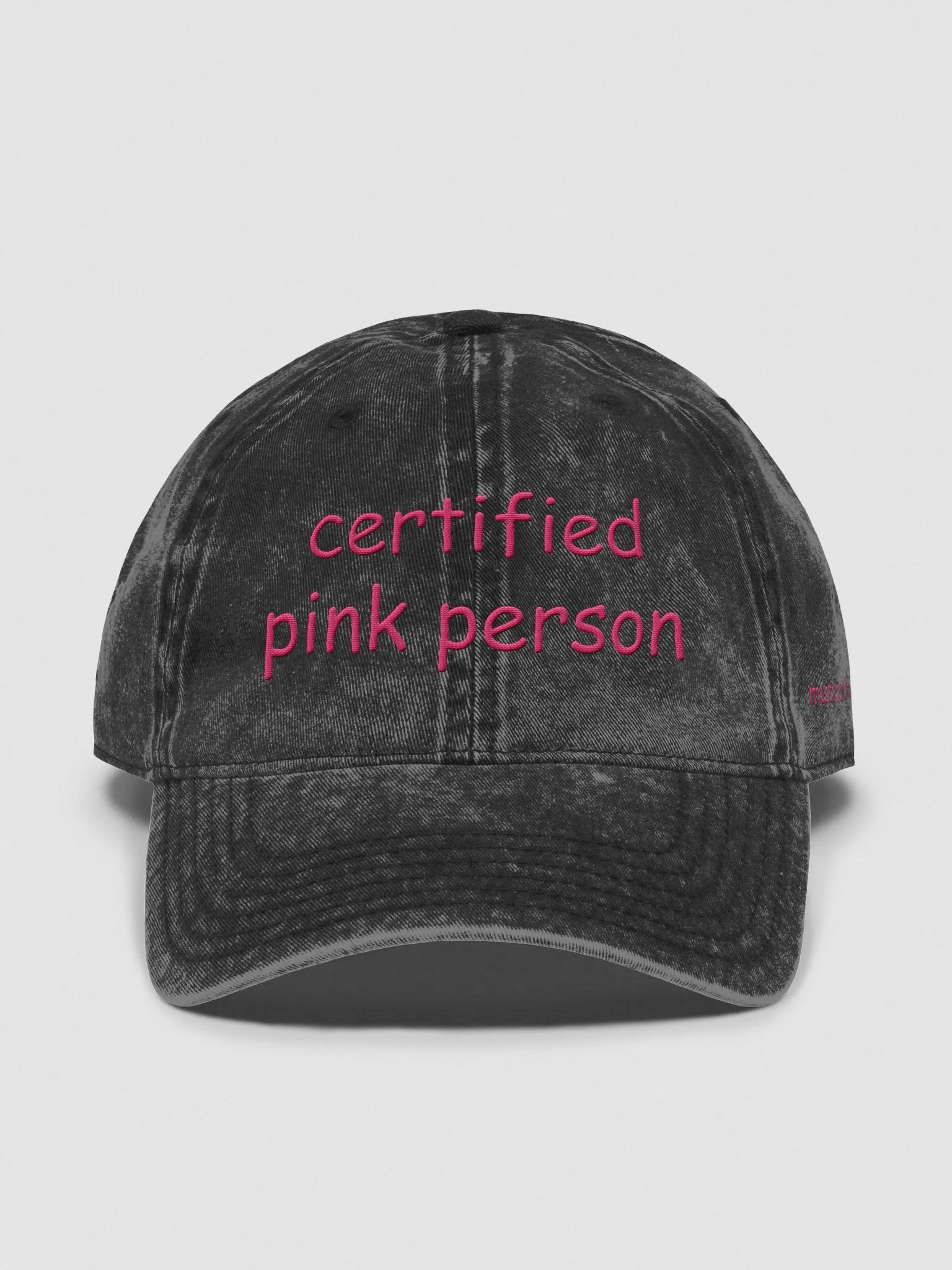 Certified Pink Person Dad Hat product image (1)