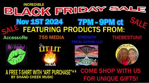 Tonight! MEGA ART & CRAFT SALE!! Follow 755 Media on all Platforms for more details!