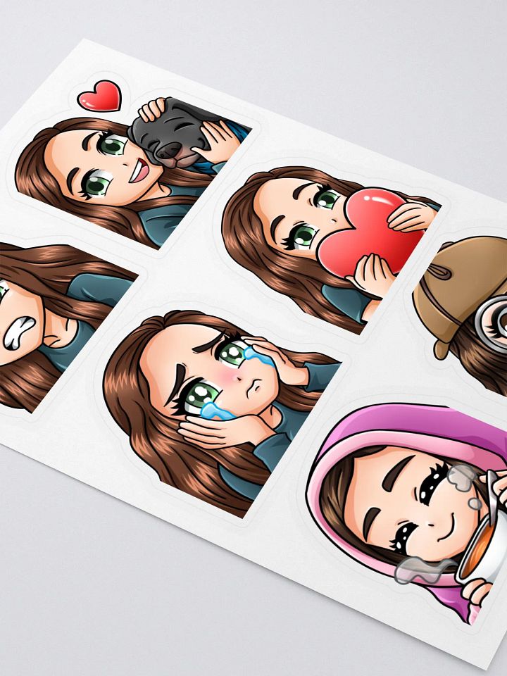 Anna Emote Sticker Collection product image (2)