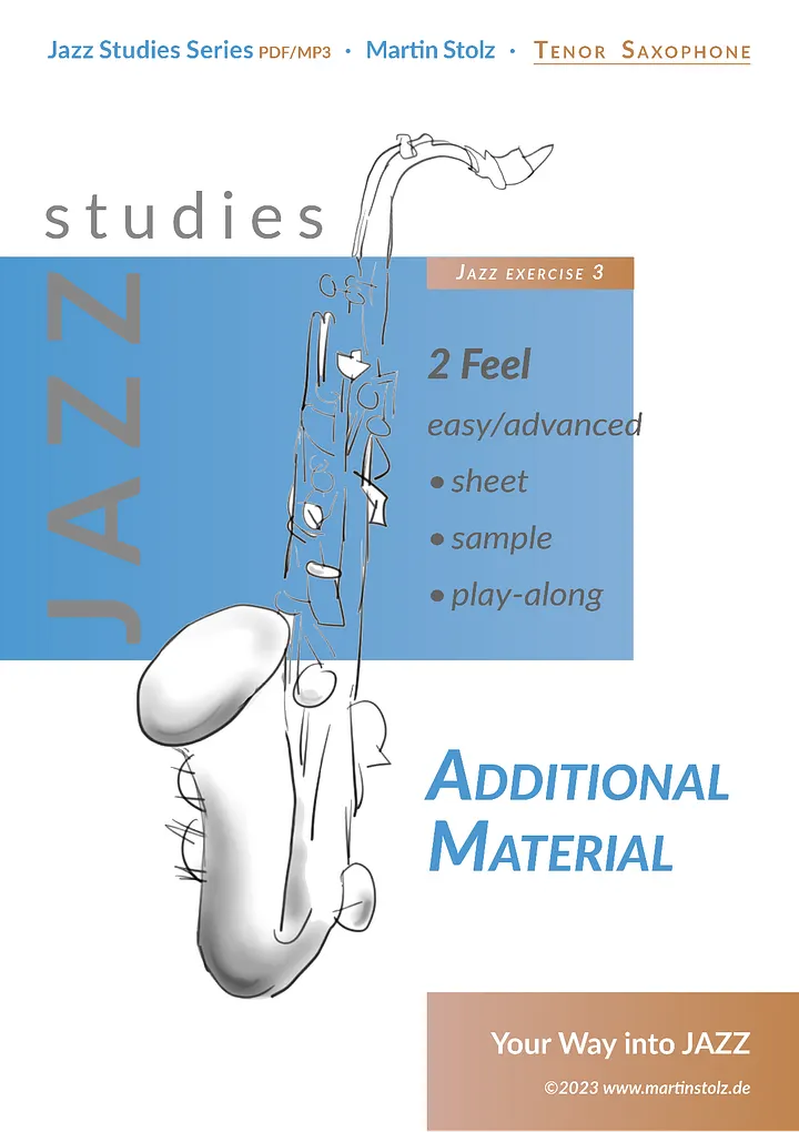 2 Feel - Tenor Saxophone (Exercise 3 Jazz Studies) product image (1)
