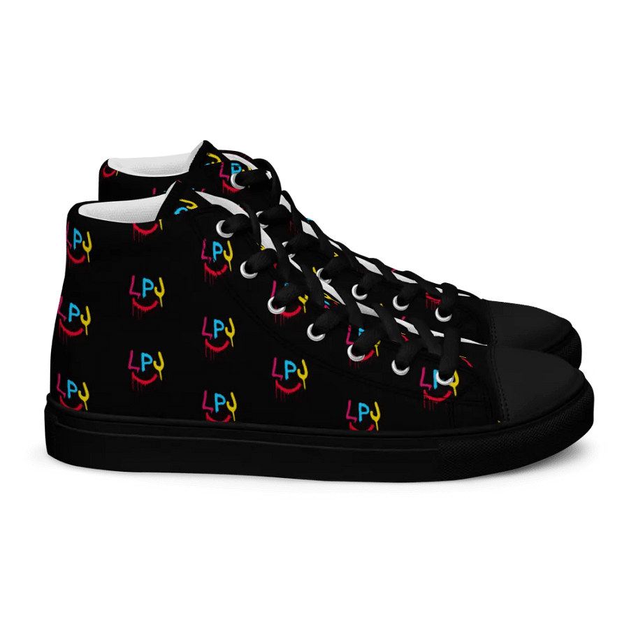 LPJ All-Over Canvas Print Hi-Tops product image (3)