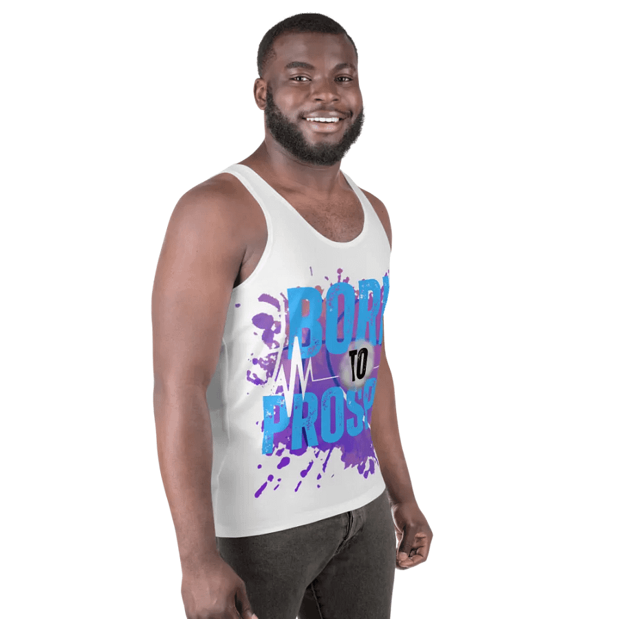 Born to Prosper Energetic Vibes Full Print Tank product image (3)