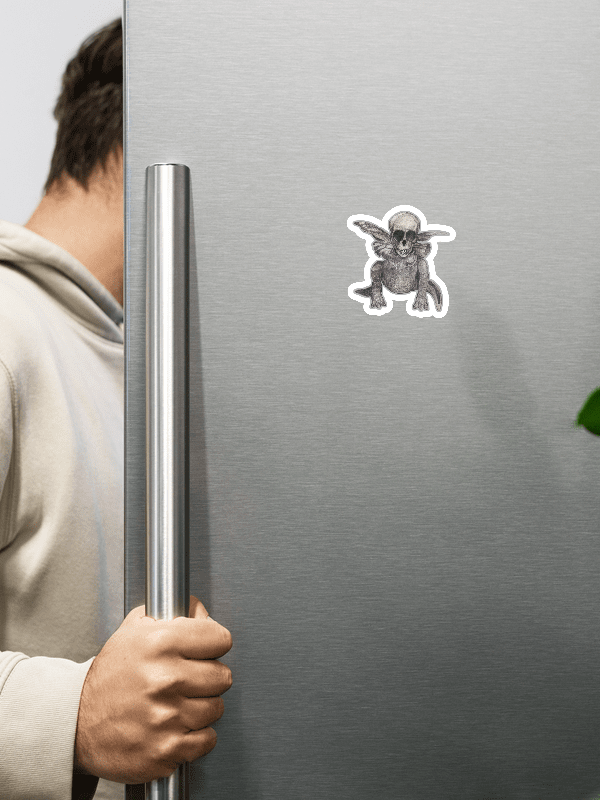 Dumb Little Guy Die-Cut Magnets product image (1)