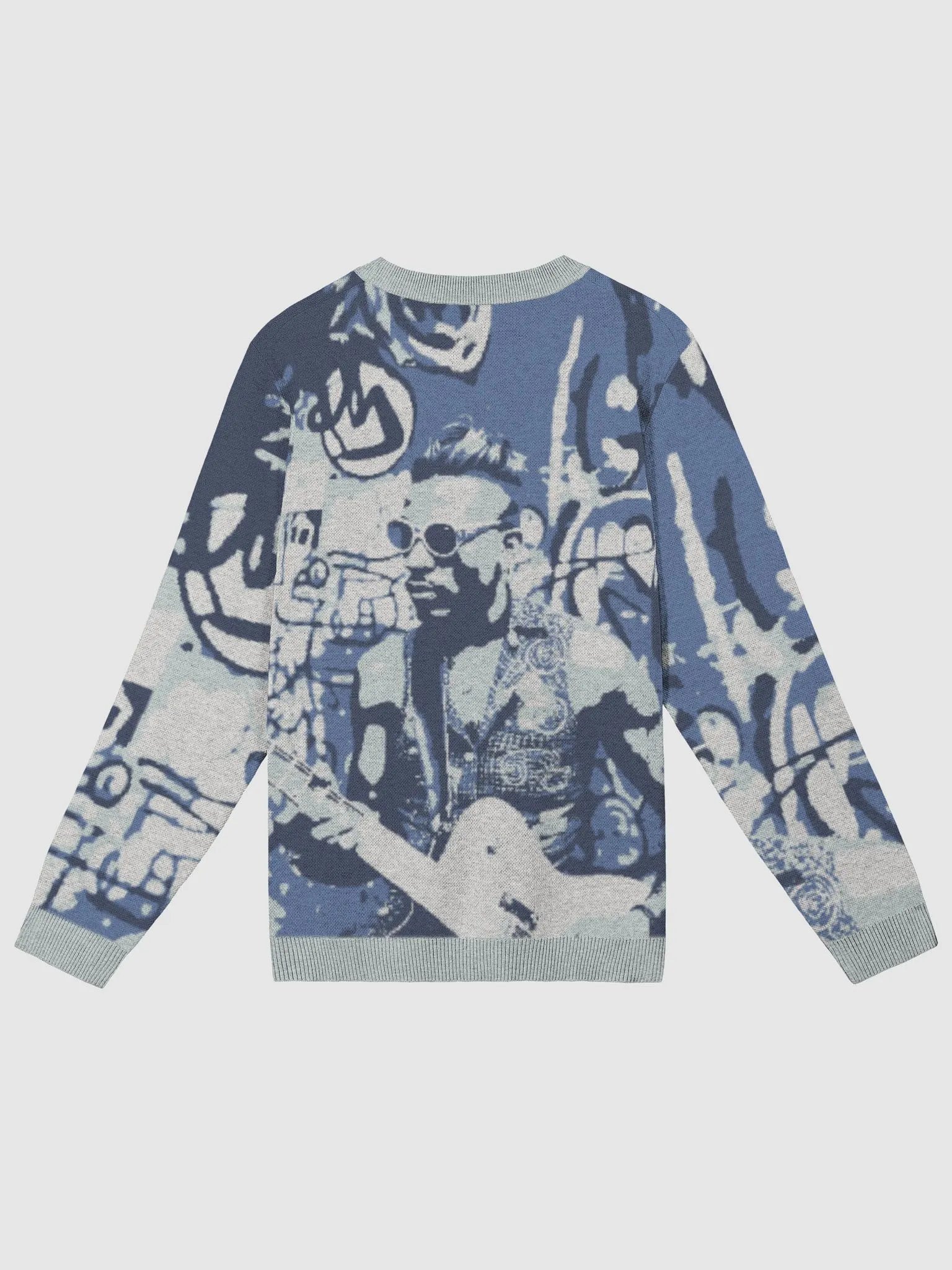 ®ocker Billy Guitar Groove Denim Jacquard Sweater product image (2)