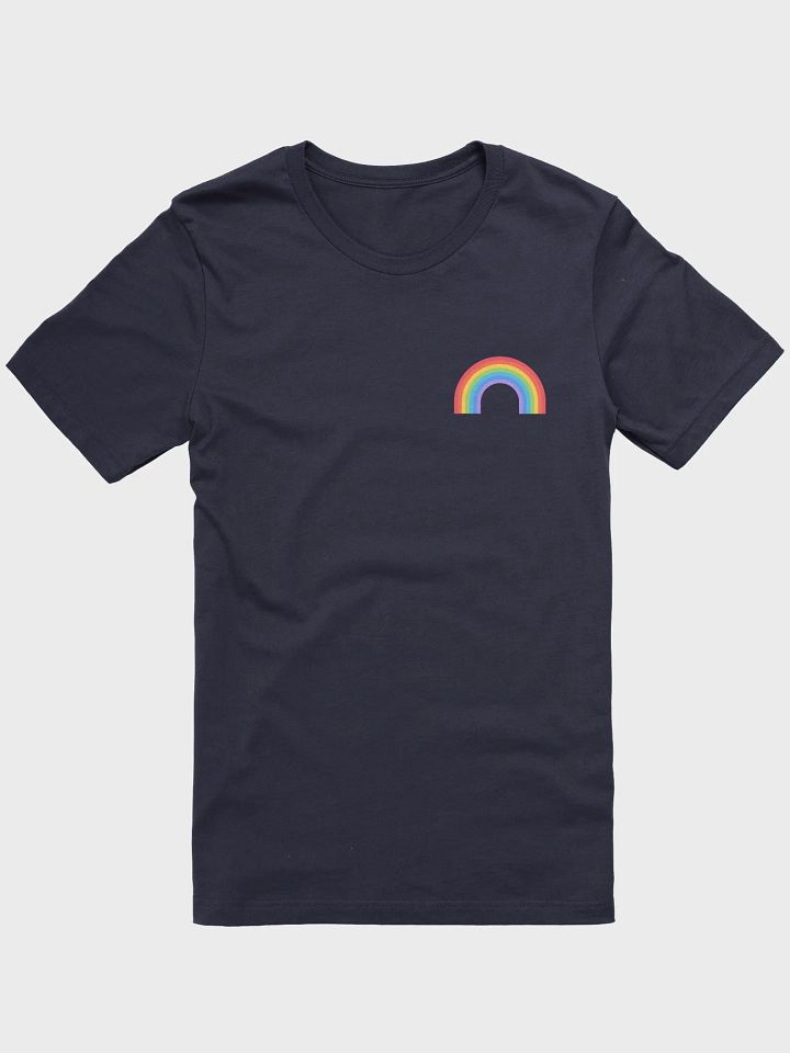 Rainbow Fitted Tee. product image (6)