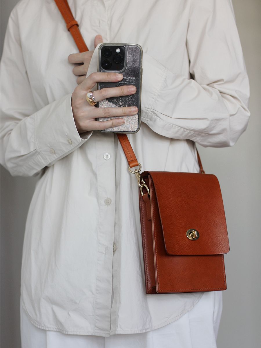 Vegetable Tanned Leather Satchel product image (6)