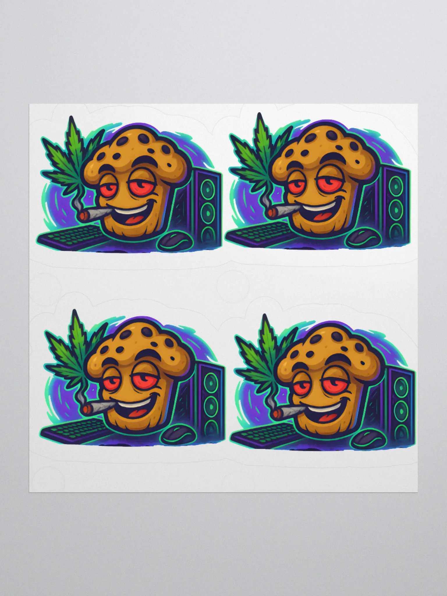 high mufin stickers product image (3)