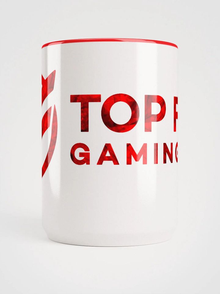 TopFrag™ Red Ceramic Mug with Color Inside product image (2)