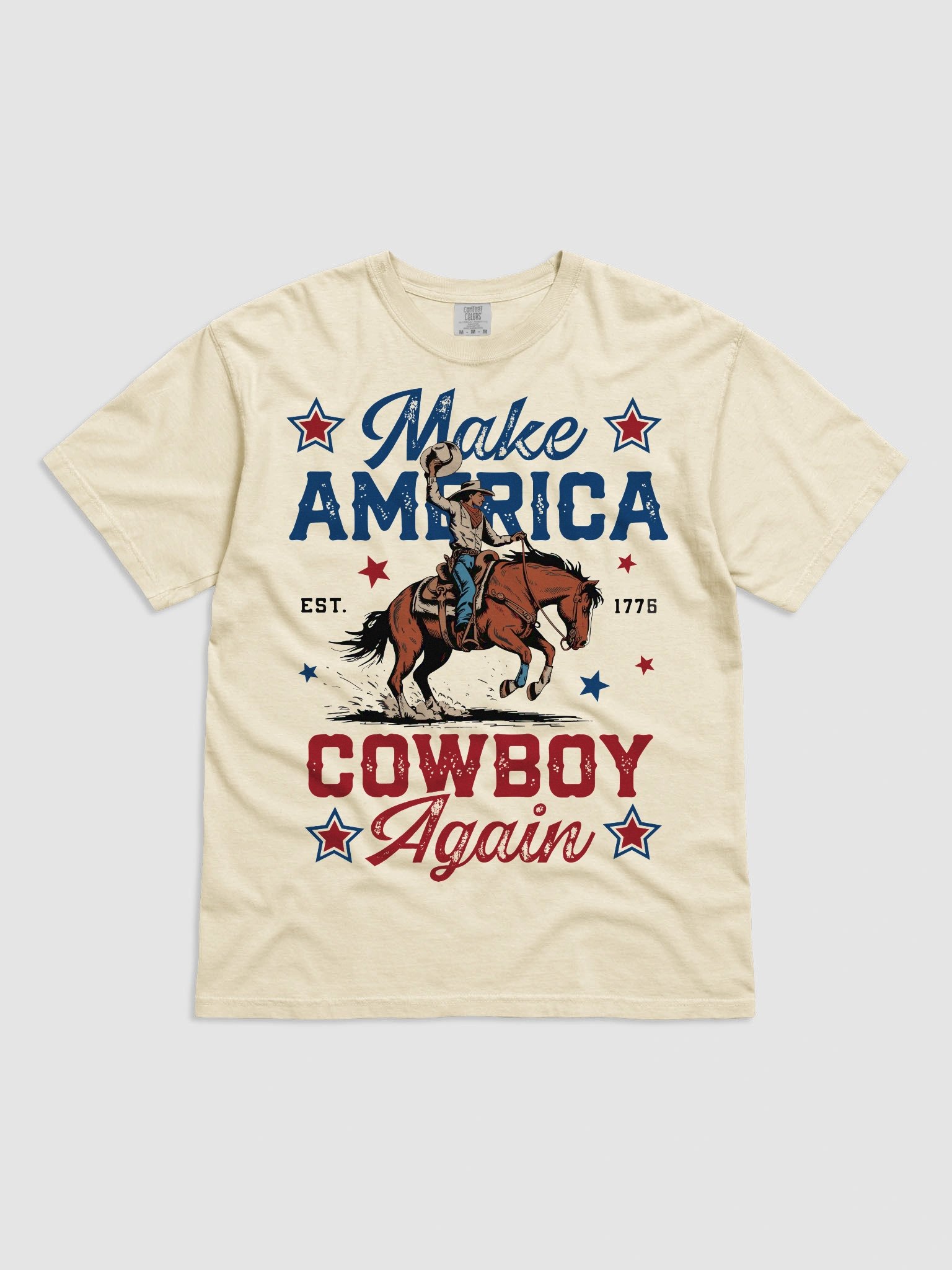Ride Wild: Cowboy-Inspired T-Shirt product image (9)