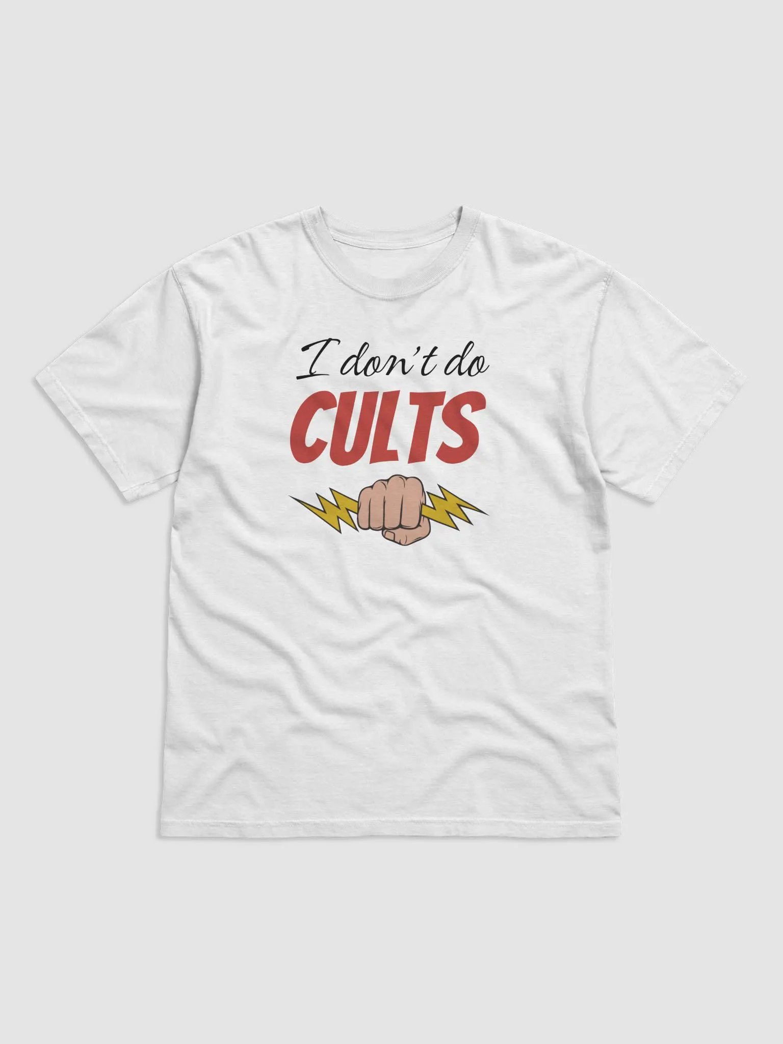 I DON'T DO CULTS T-SHIRT (men's) product image (1)