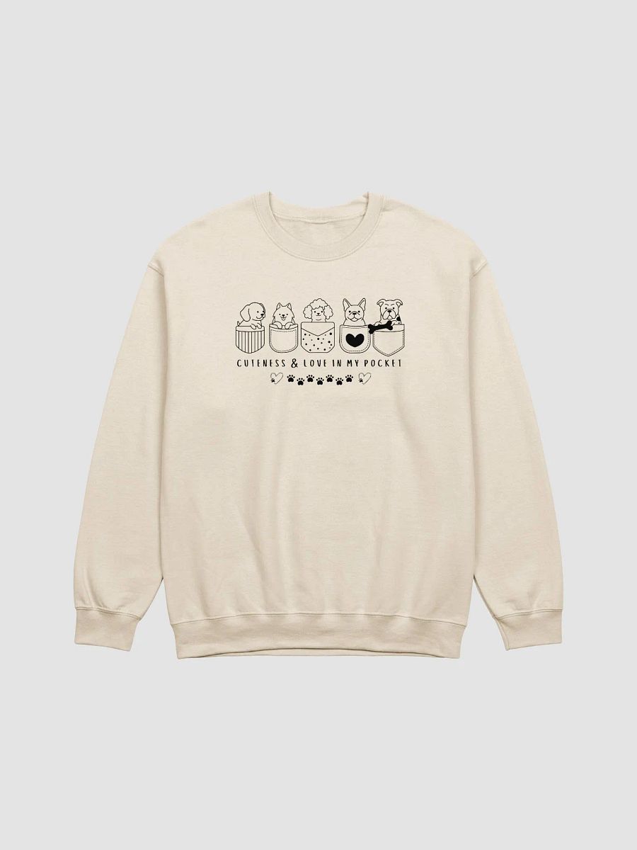 Cuteness and Love in My Pocket Sweatshirt product image (2)