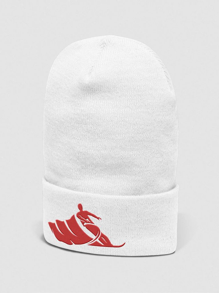 Wisconsin Waterski Beanie (White) product image (2)