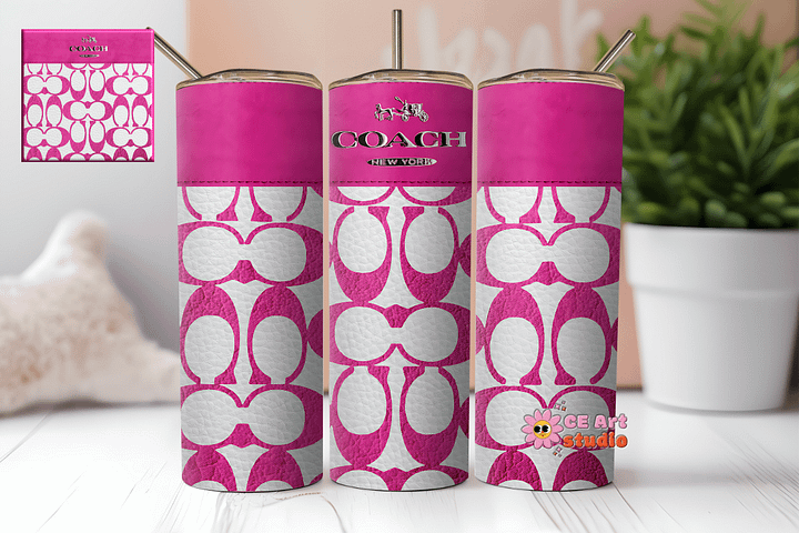 Handbag Hot Pink Tumbler Wrap product image (1)