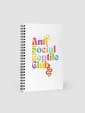 Anti Social Reptile Club Spiral Notebook product image (1)