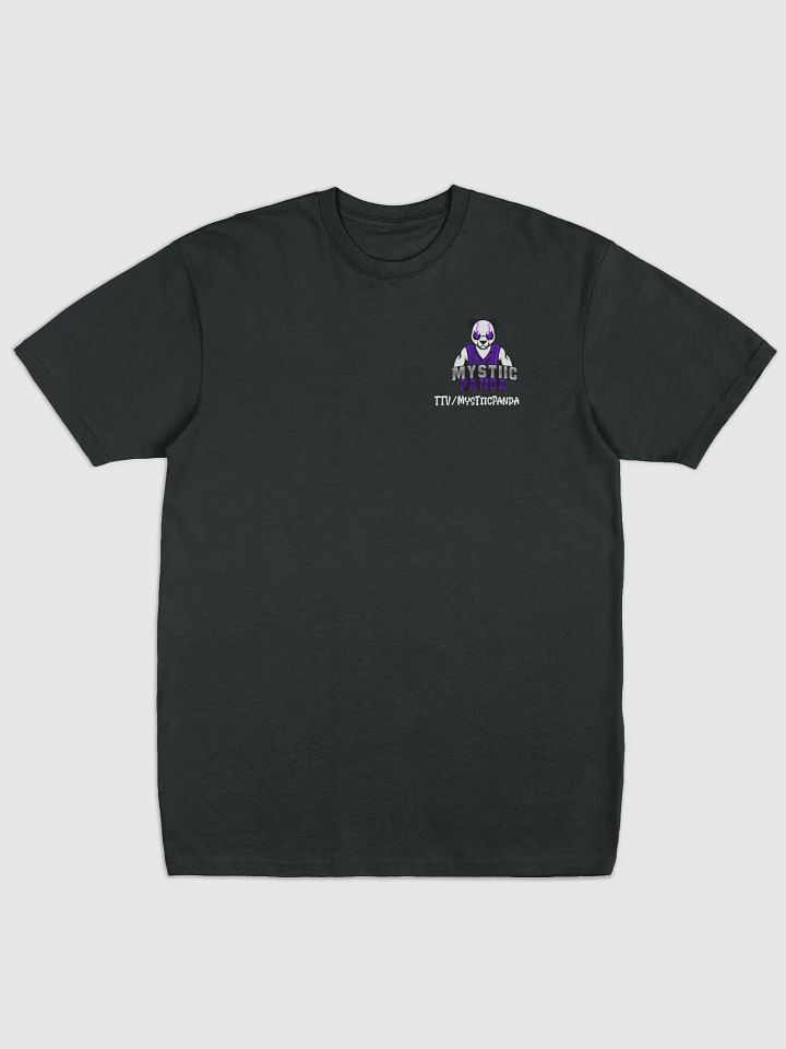 Panda Face T-Shirt Dark product image (2)