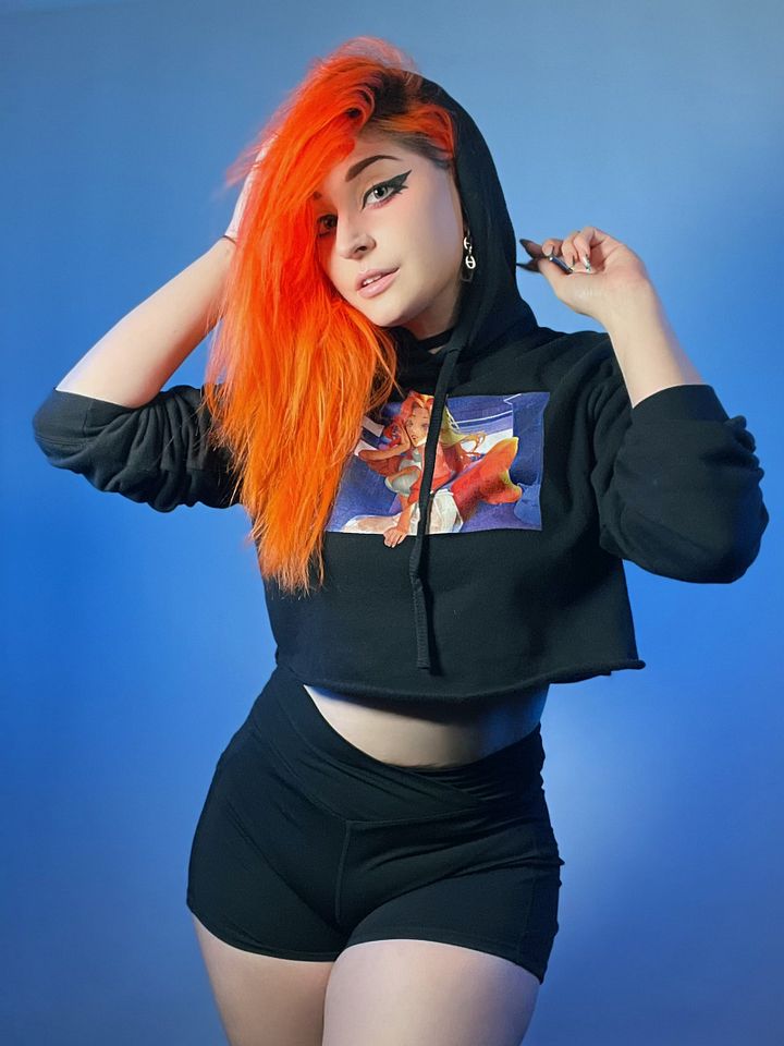 Anime Byndo Crop-Hoodie product image (2)