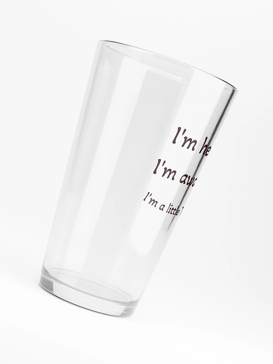Tipsy Pint Glass product image (6)