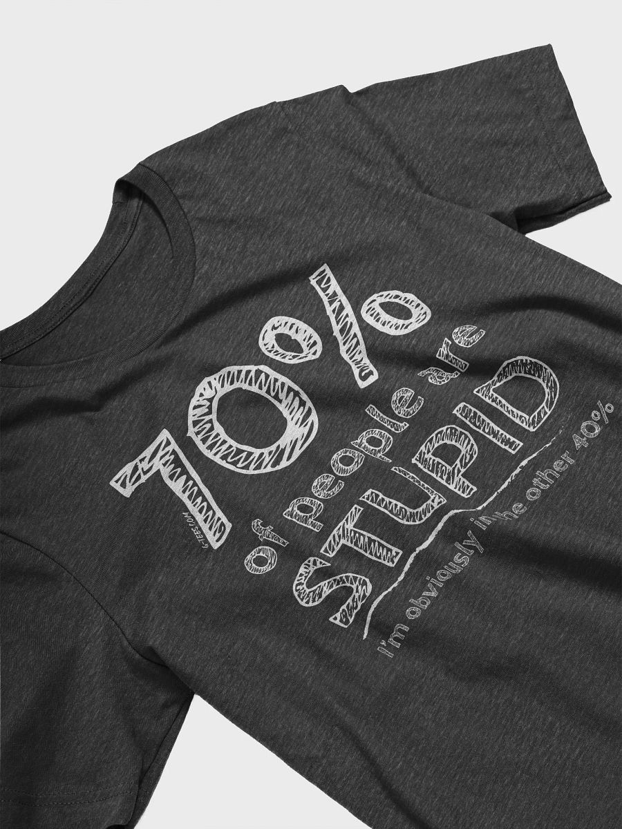 Stupid People | Bella+Canvas SuperSoft T-Shirt product image (7)