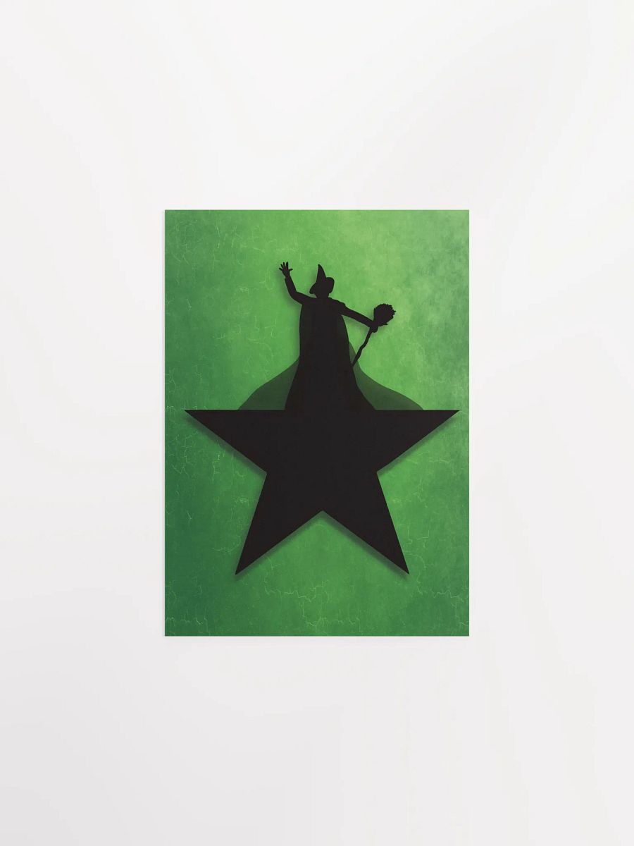 Wicked x Hamilton Poster – Enhanced Matte Musical Theatre Wall Art product image (4)