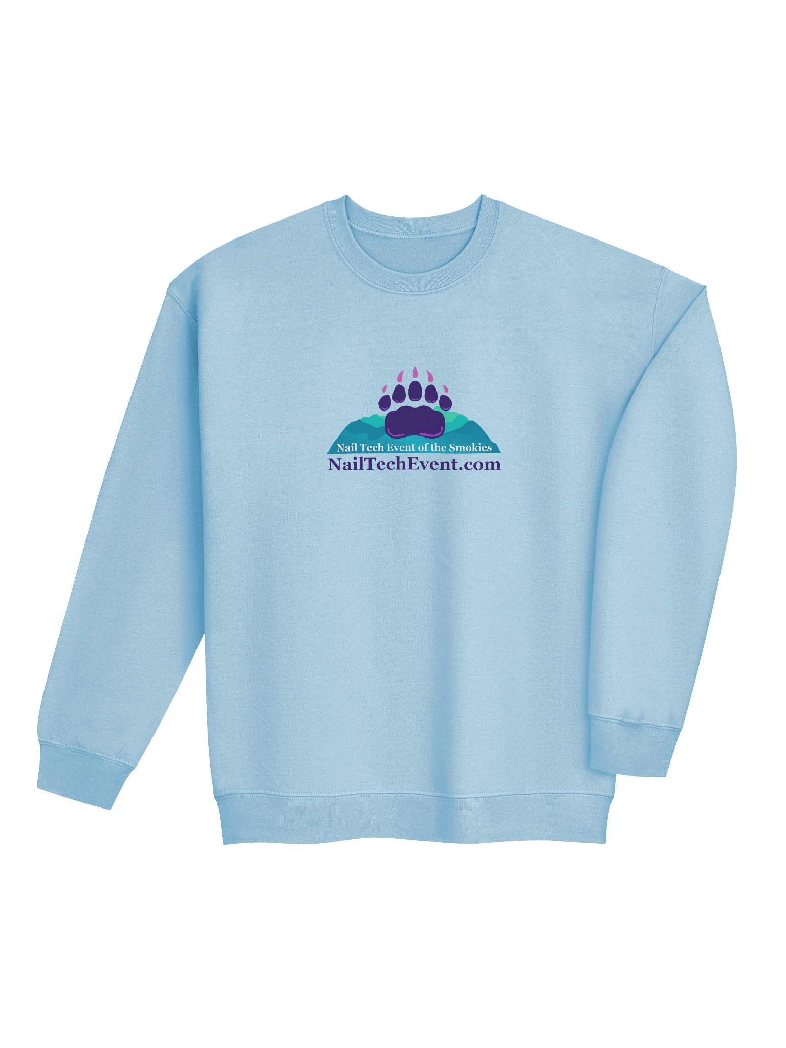 Smokies Nail Show Crewneck Sweatshirt (light colors) product image (4)
