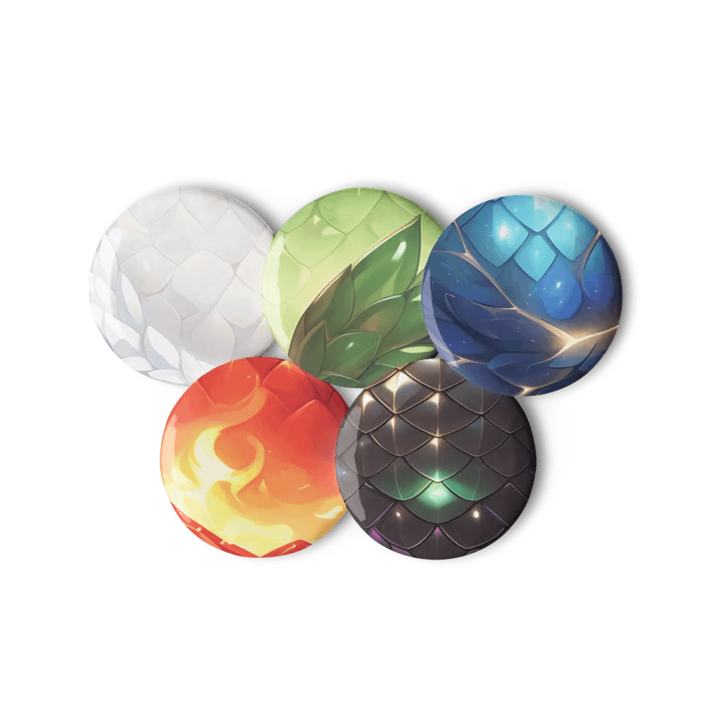 Chromatic Dragon Eggs Pin Set product image (3)