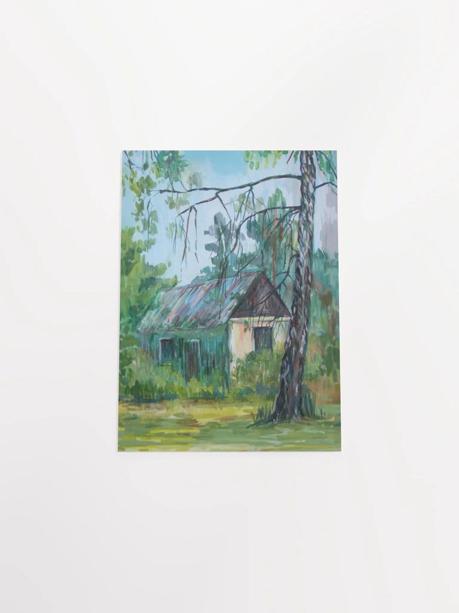 Enchanted Forest Poster Print - Cute Dacha House product image (8)