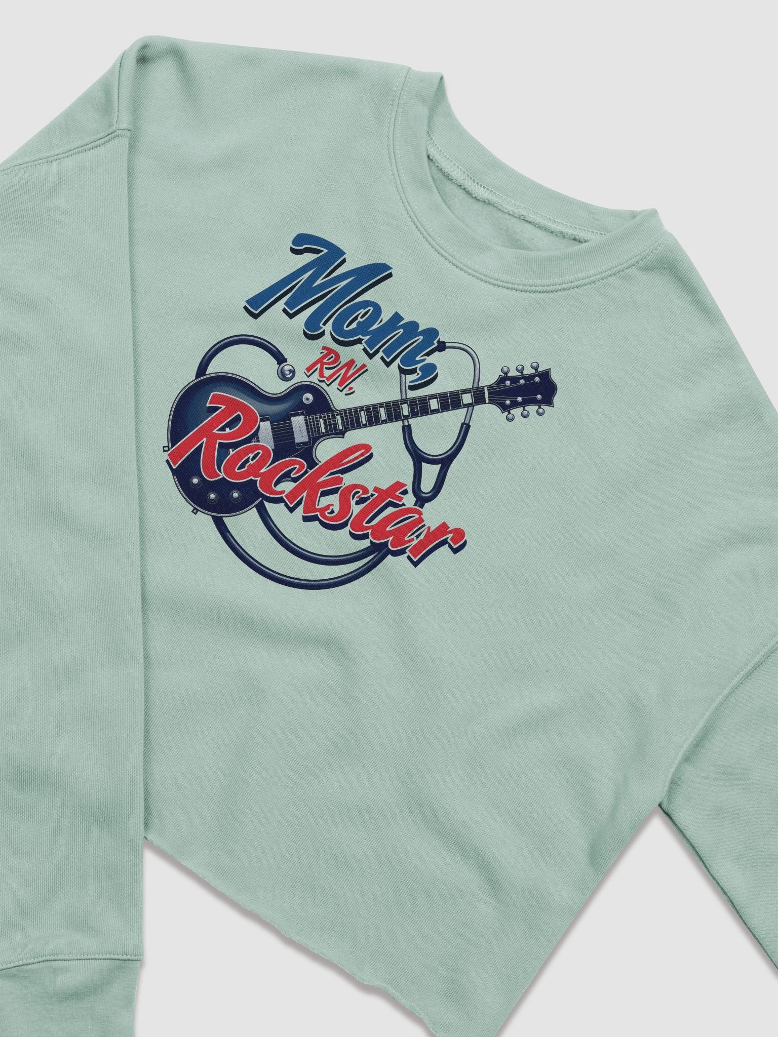 Rockstar RN Fleece Crop Sweatshirt product image (9)