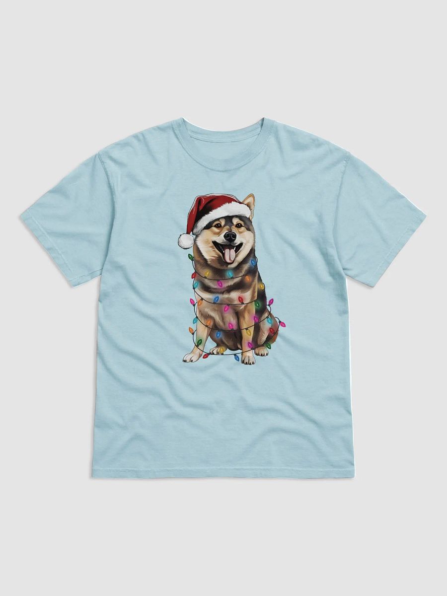 Funny Shiba Inu(Tricolor) Christmas T-Shirt for Shiba Inu Paw-rents product image (14)