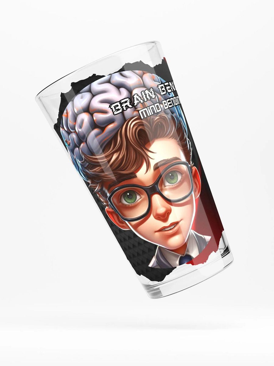 Mind Bender Pint Glass: Expand Your Drinkware Experience product image (4)