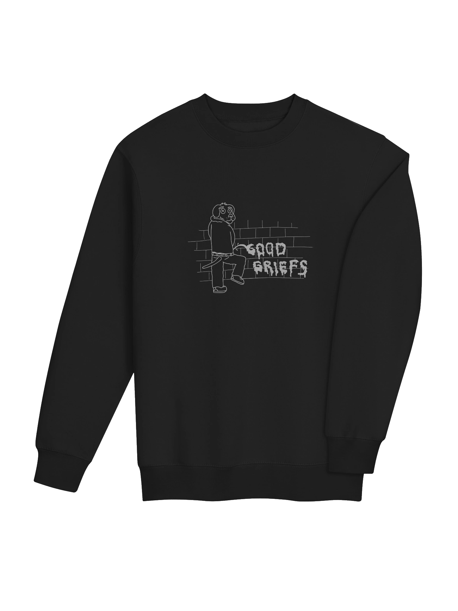 Good Griefs Women's Puppee Crew Neck - Dark product image (7)