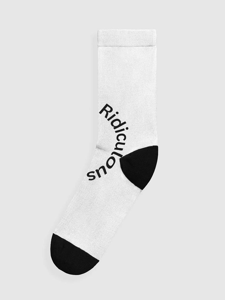 EcoArt Ridiculous Minds Crew Socks product image (1)