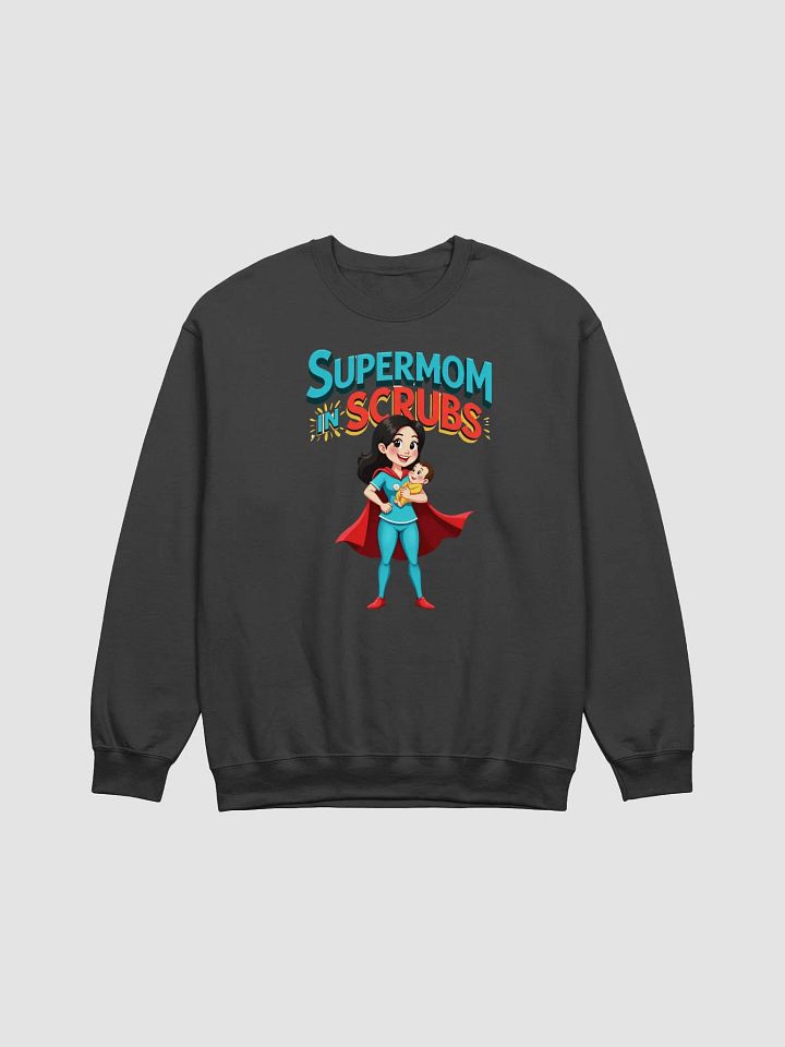 Super Mom in Scrubs Crewneck Sweatshirt product image (5)