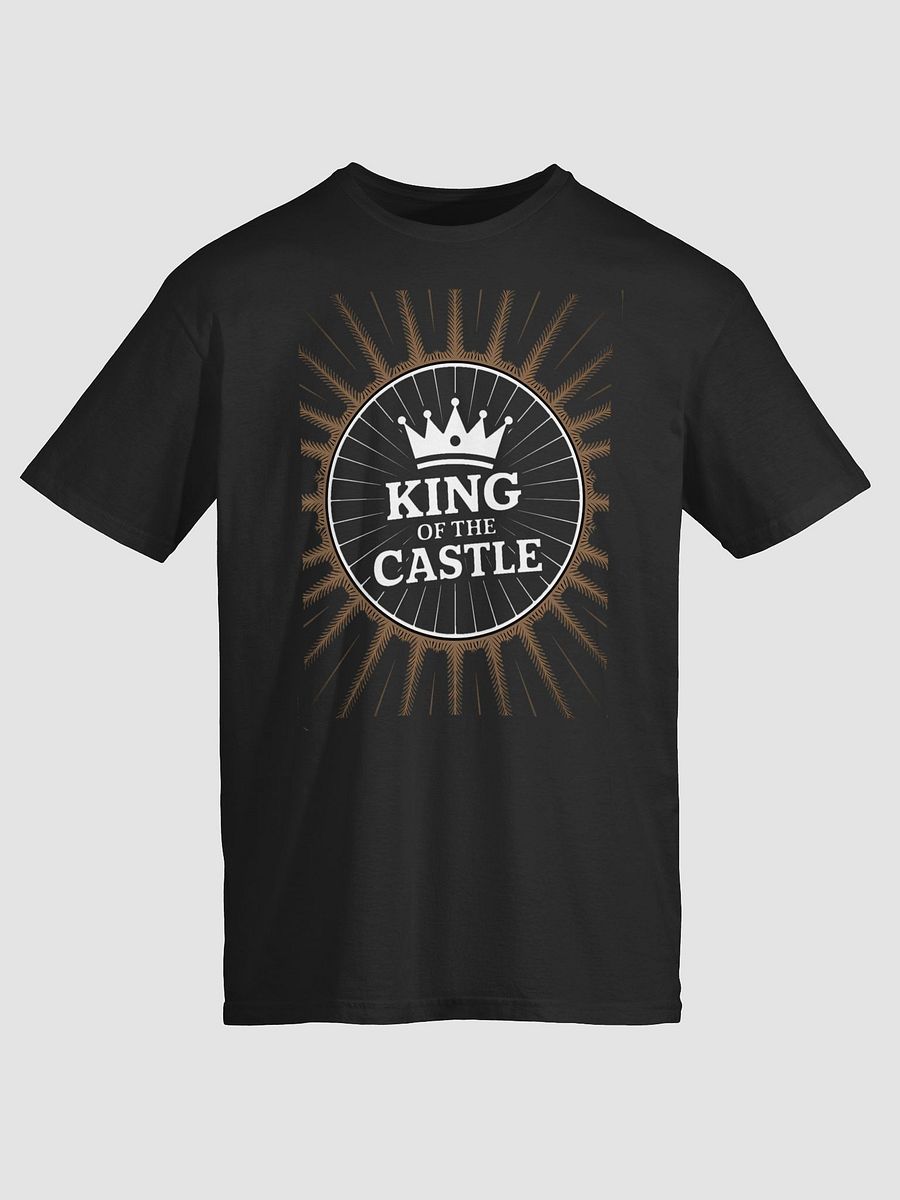King of the Castle Father's Day T-Shirt – Crown Graphic Tee for Dad product image (1)