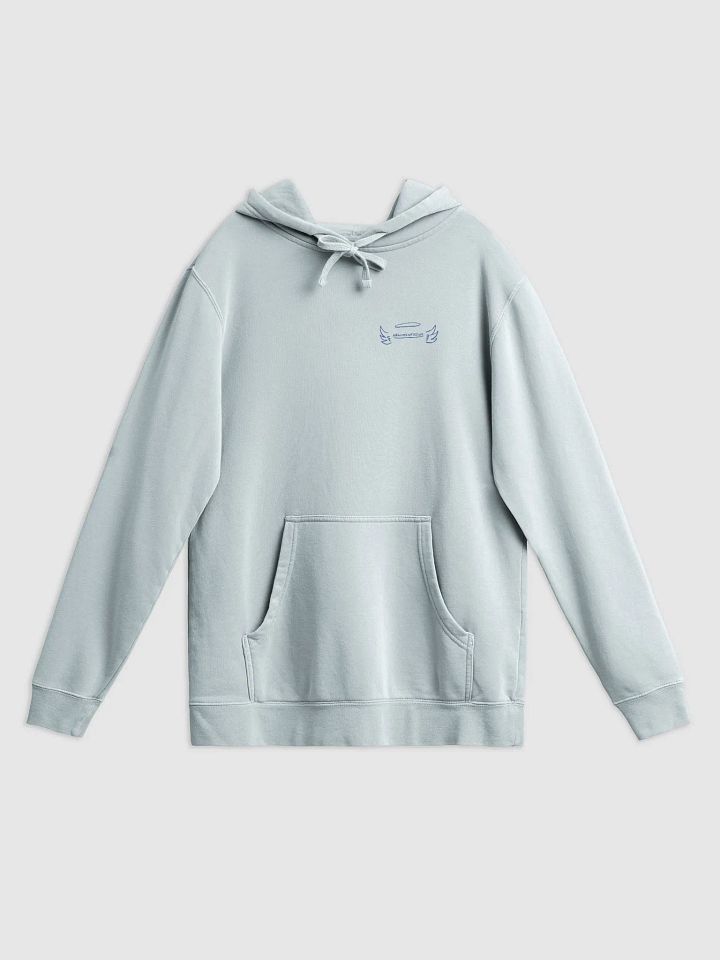 ANGELIC (sm. teal design) printed pigment hoodie product image (17)