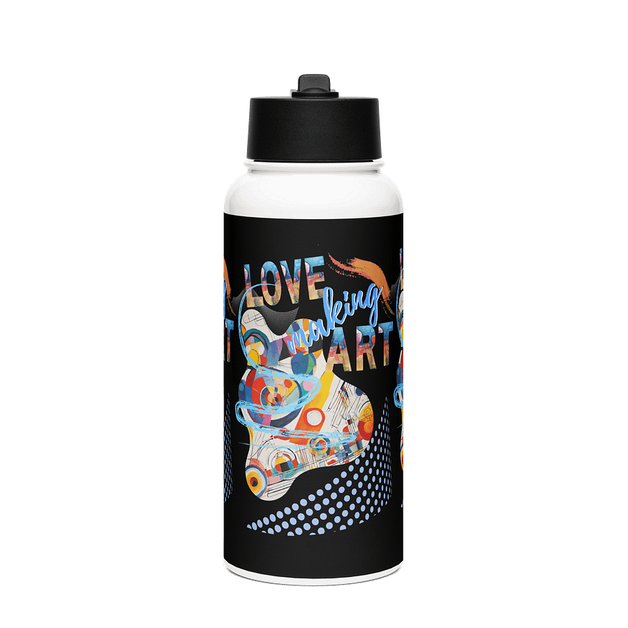 Stainless Steel water bottle gift for Artists friends moms dads product image (1)