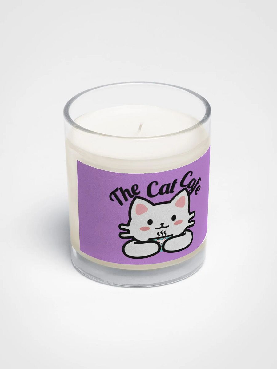 The Cat Cafe Logo Soy Wax Candle product image (2)